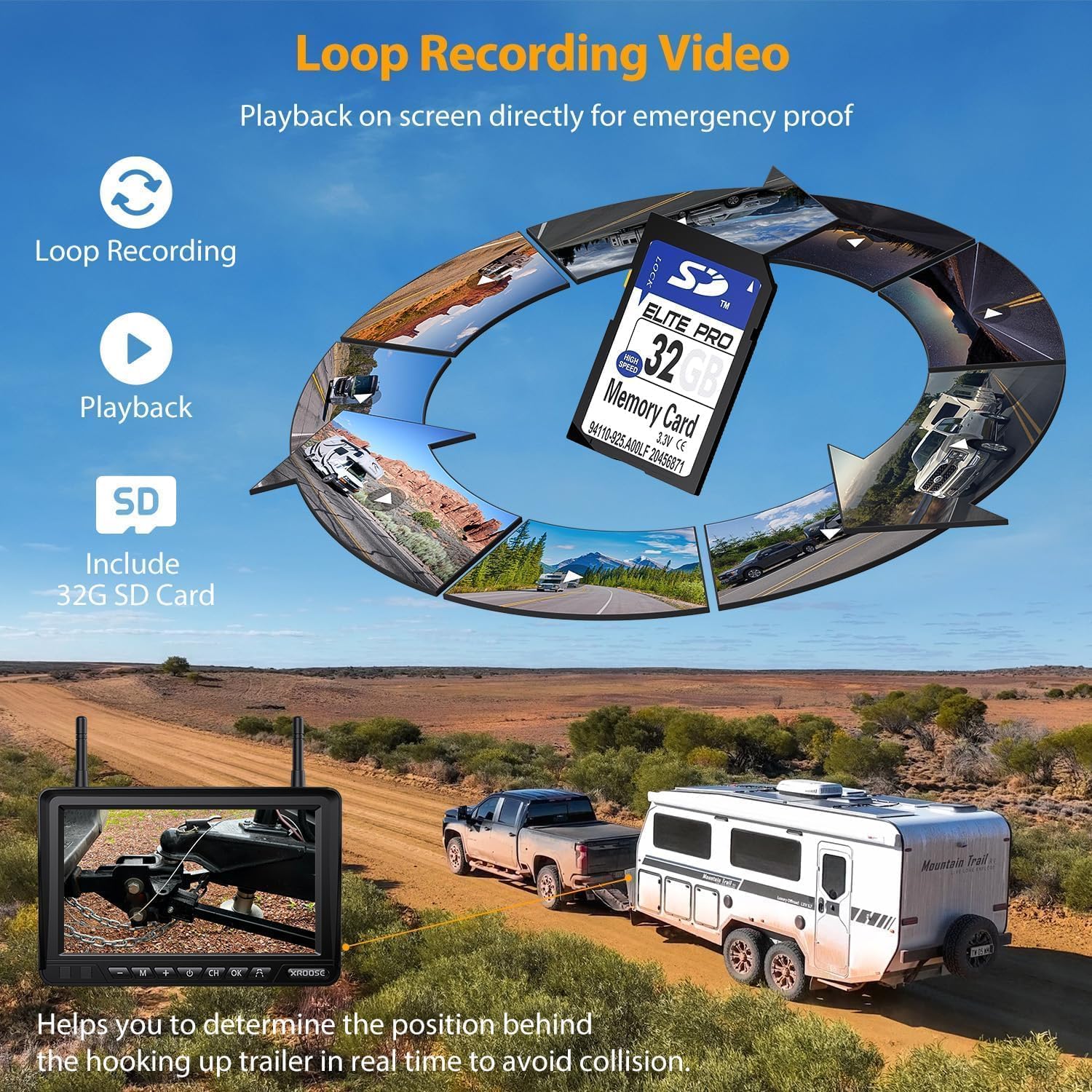 Wireless Back Up Camera&Magnetic Mounting Plate 6 81eLD2IL+fL. AC SL1500
