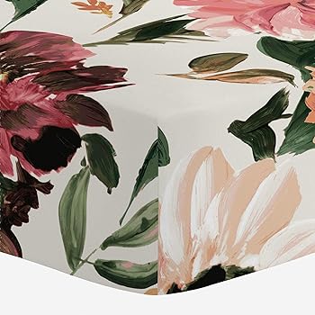 flower crib sheets