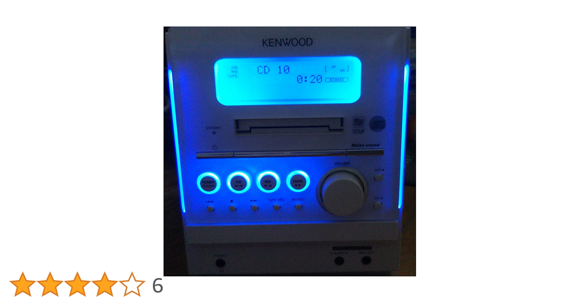 KENWOOD - 完動品 美品 ケンウッド コンパクトHi-Fiシステム SZ-3MD-S Amazon.co.jp: ケンウッド コンパクトHi-Fiシステム SZ-3MD-W