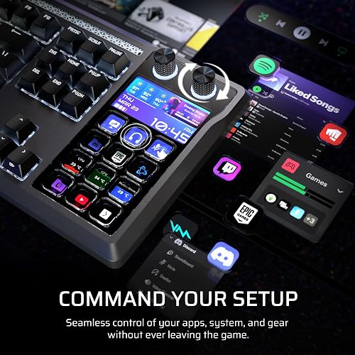 Corsair Galleon 100 Sd Tastiera Gaming Usb Qwerty Inglese Uk Nero (corsair Galleon 100 Sd Stream Deck Kb) - Versione uk - 4
