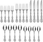 Oneida 2765020Bl20 Michel-Ange 20 Ensemble de flatwares, Service pour 4