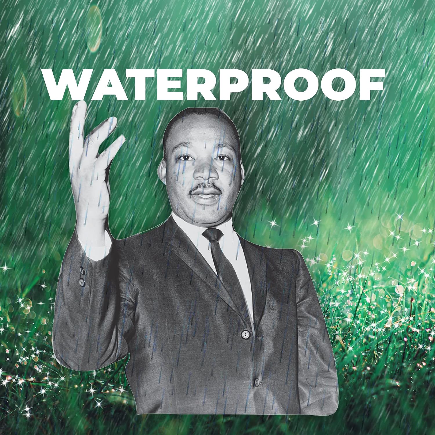 I Have A Dream Yard Decoration -Martin Luther King Jr Lawn Decoration, MLK Yard Sign with Stakes, 12396