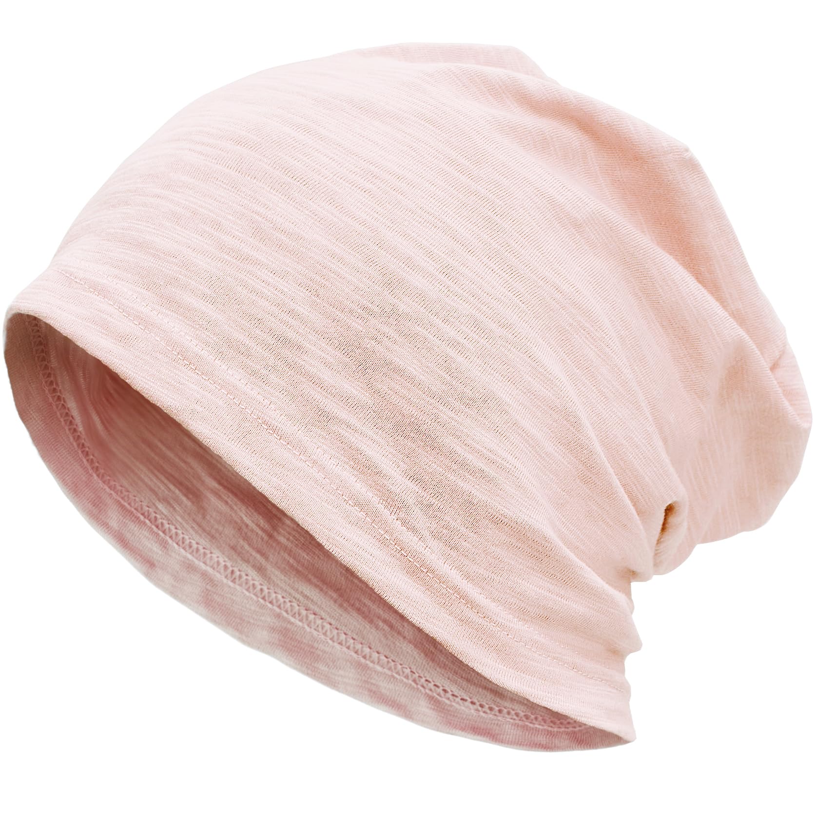 100% Cotton Lightweight Summer Hats for Women Men, Ultra Thin Slouchy Beanie Hat Oversizes Beanies Chemo Cap — view 28