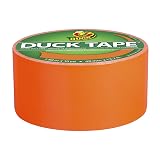 Duck Brand 1265019 Color Duct Tape, Neon Orange, 1.88 Inches x 15 Yards, Single Roll – view 2