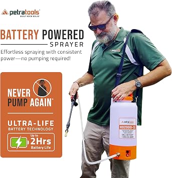 PetraTools HD4000 Backpack Sprayer and HD2000-S 2 Gallon Sprayer