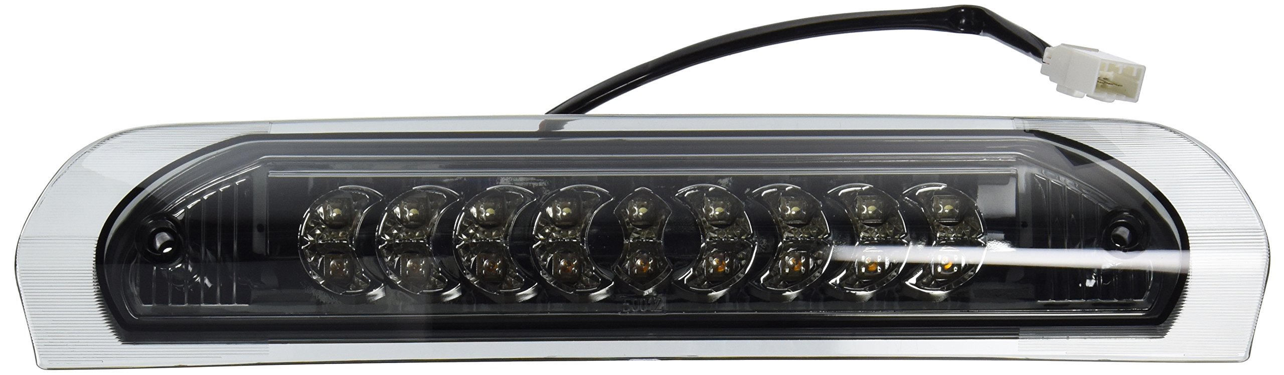 Spec-D Tuning LT-RAM02RBGLED-CY Dodge Ram 1500 Standard Crew Exteneded Smoked Lens 3Rd Third Led Brake Light