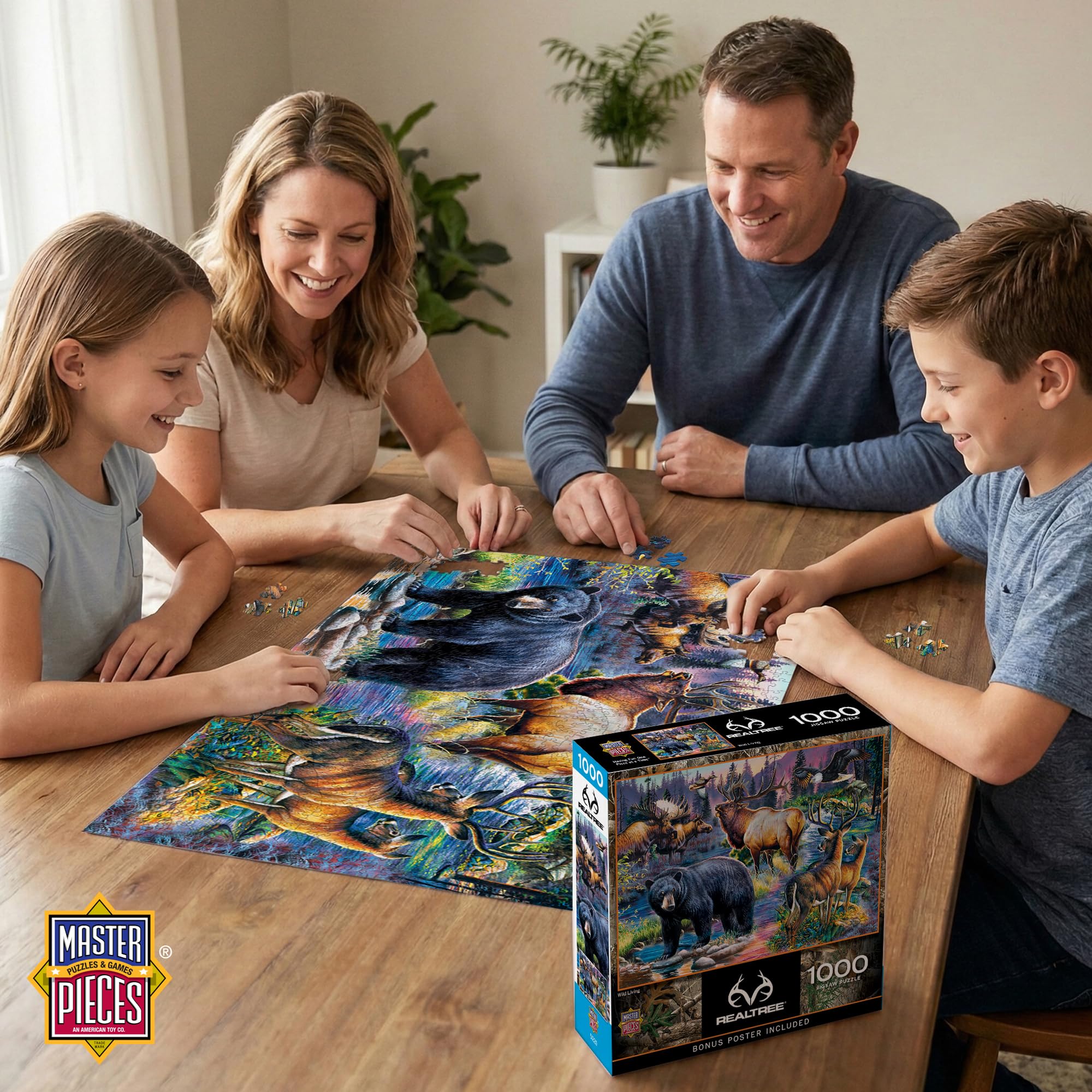 Amazon.com: MasterPieces 1000 Piece Jigsaw Puzzle for Adults