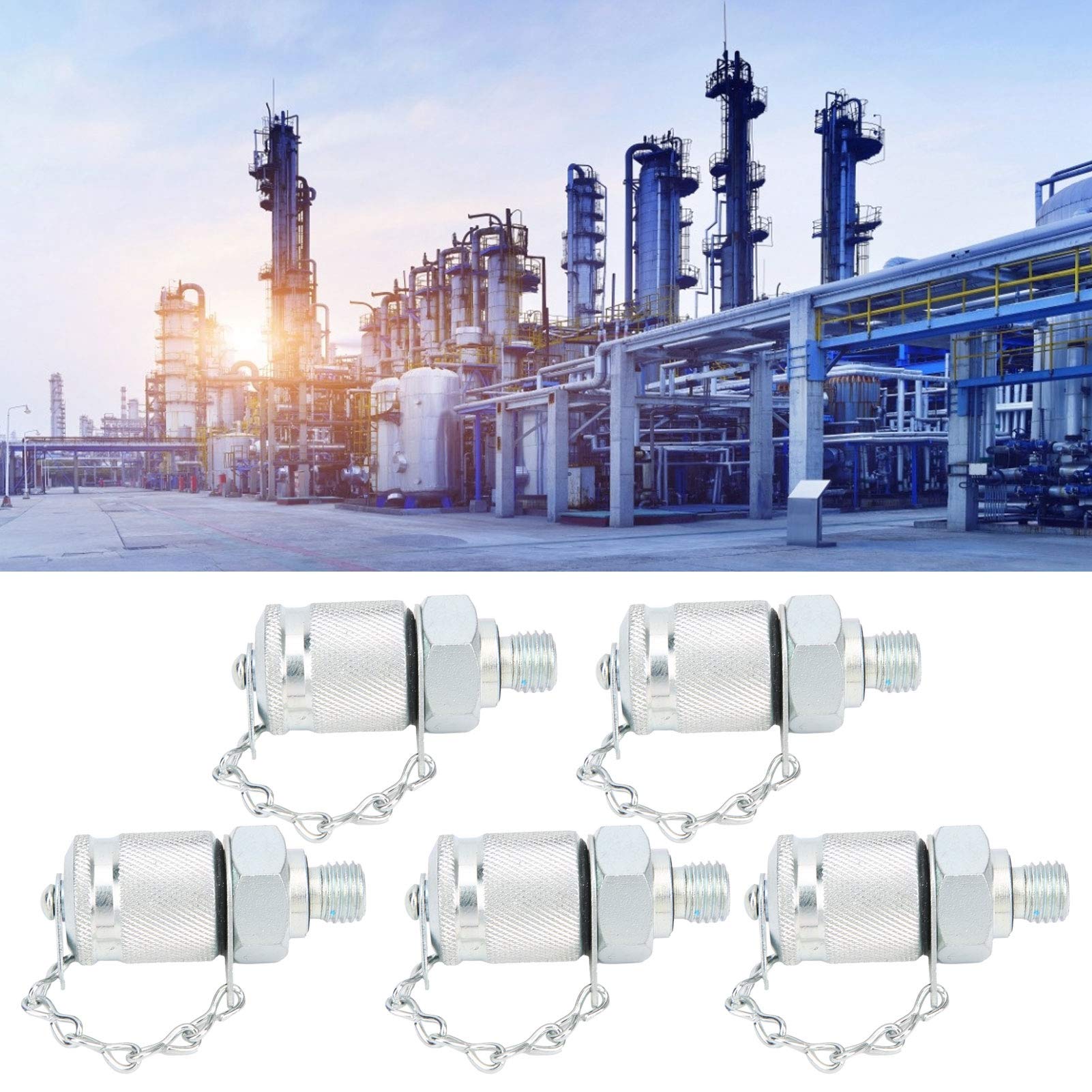 5-częściowy adapter do testowania hydraulicznego, adapter do testowania hydraulicznego, złącze do pomiaru ciśnienia PT PPT z zaawansowaną konstrukcją do systemów (M10*1,25)