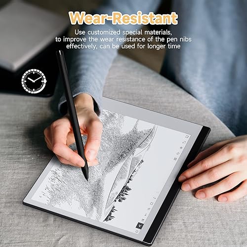 Miniatura 2 de Ayotu (10 puntas) Marcador/marcador notable más puntas de bolígrafo, sensibilidad a la presión y soporte de escritura de inclinación, paquete de 10