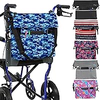 Vista 1 de Vive Bolsa de Accesorios para Silla de Ruedas XL - Impermeable, Resistente a los Arañazos, Doble Costura, Lavable a Máquina para Adultos, Personas