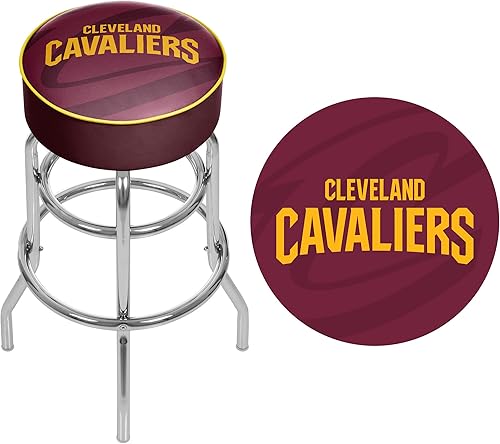Miniatura 3 de Trademark Gameroom NBA1000-CC2 NBA Taburete giratorio acolchado  Fade  Cleveland Cavaliers