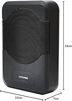 Amazon.co.jp: Alpine 8インチ 増幅サブウーファー (PWE-S8) 120W