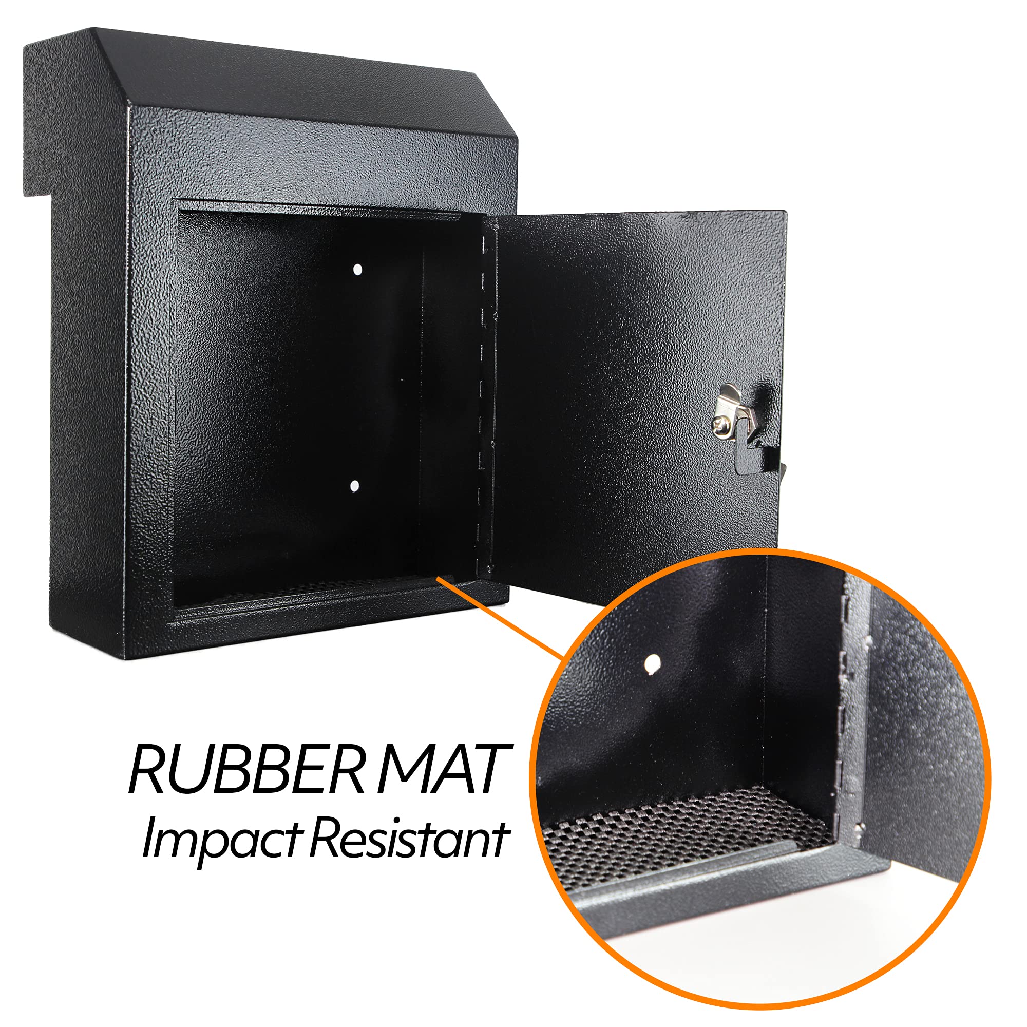 Caja Para Llaves Buzón De Correo A Través De La Puerta, Caja De