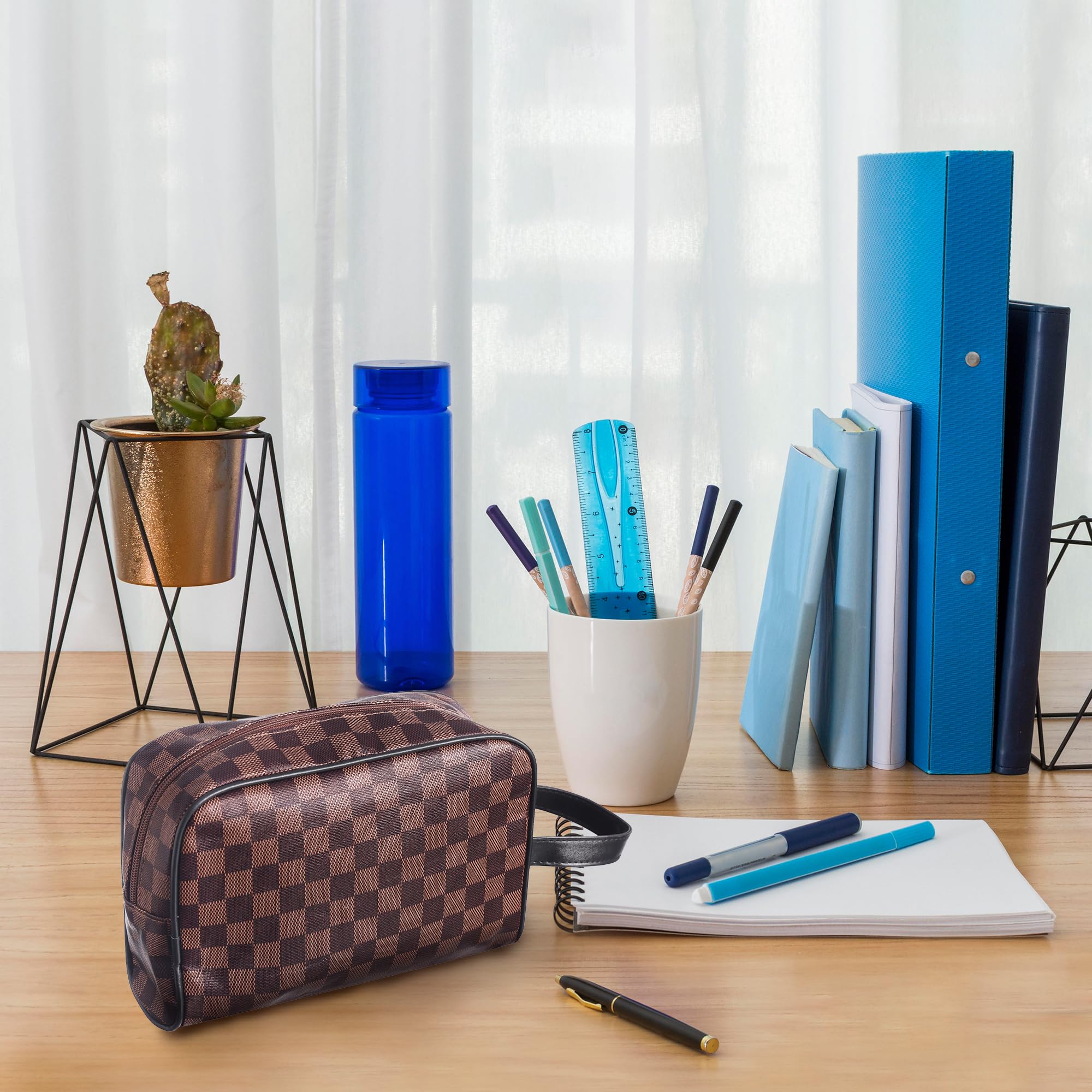 Qualiware Large Capacity Pencil Case, Pencil Case for Women & Men, Pencil Pouch, Marker Pen Case - Image 2