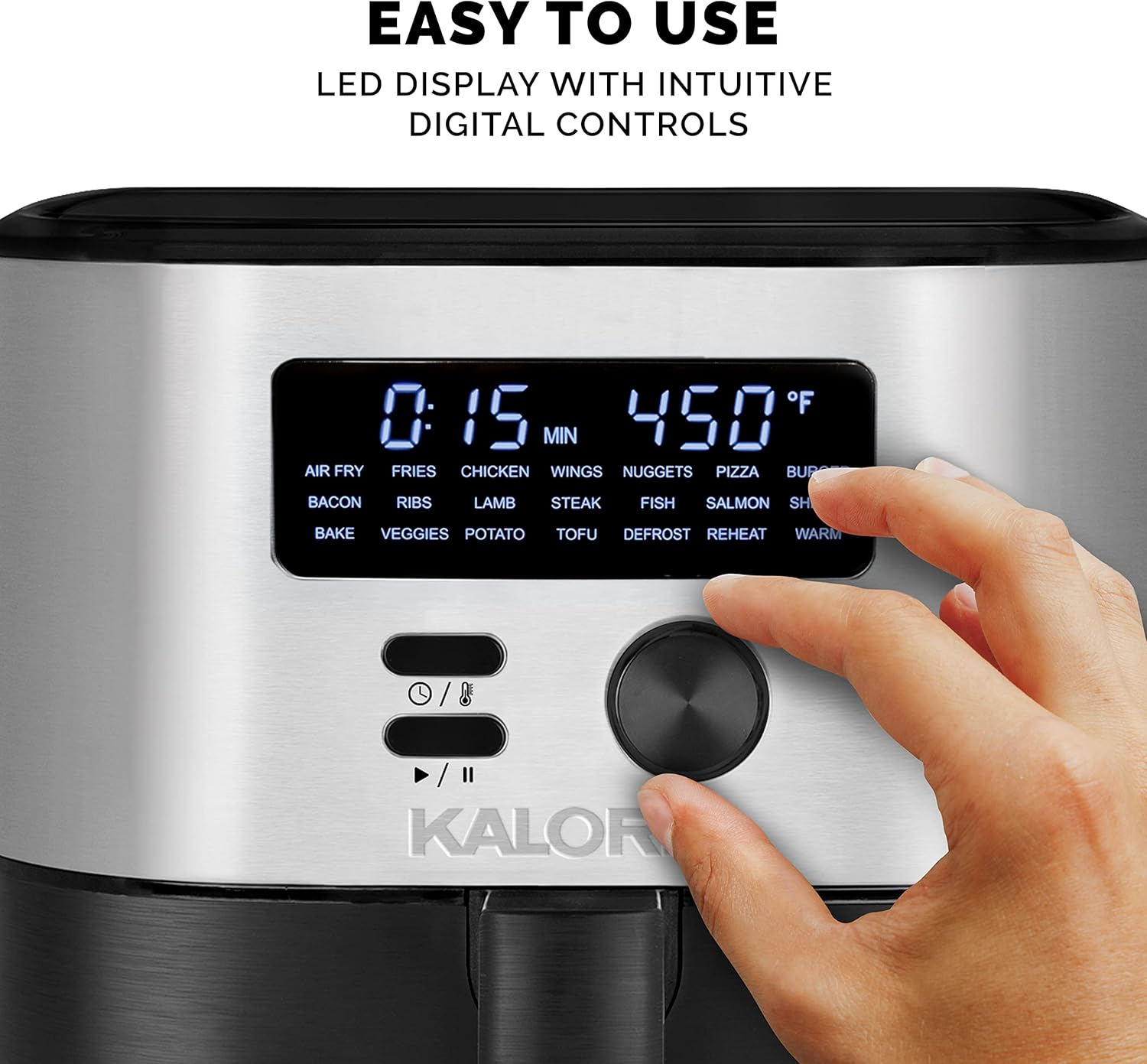 Kalorik MAXX Air Fryer Digital Controls