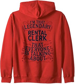 Repair Rental Service - Legendary Rental Clerk Zip Hoodie
