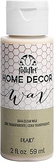 FolkArt acrylic paint, 2 oz, Clear Wax 2 Fl Oz
