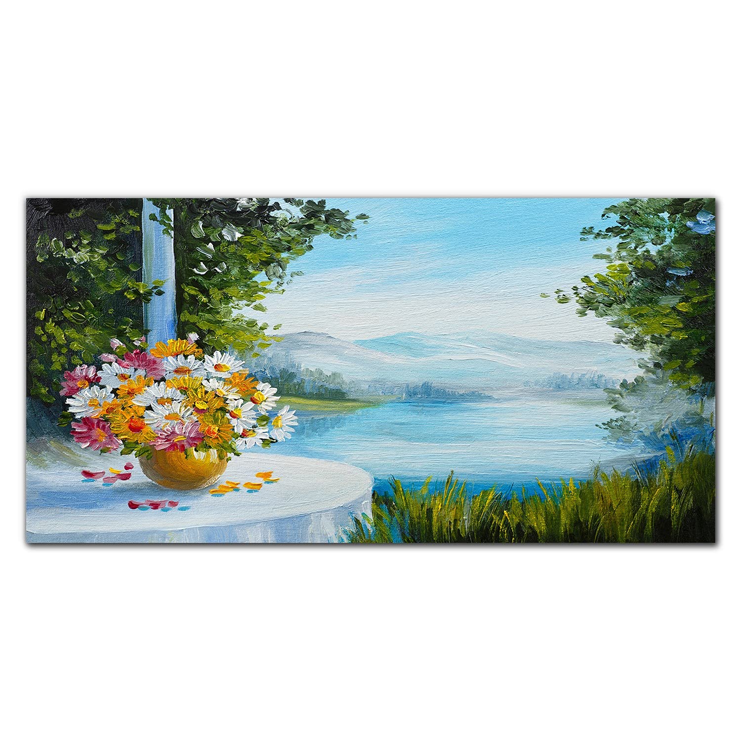 Crédence de cuisine paysage de la nature pour une ambiance zen murale