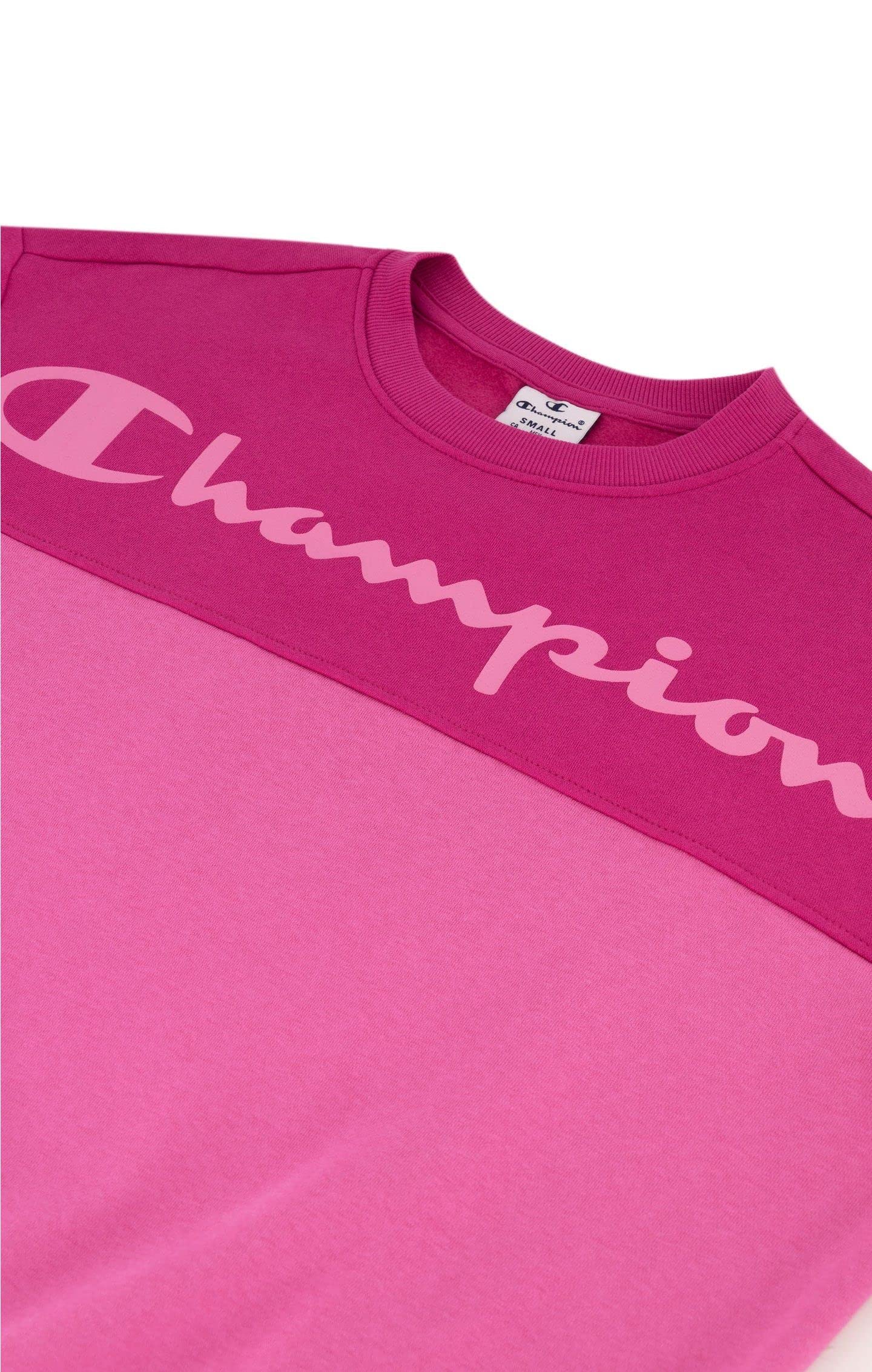 Champion Sudadera de Mujer con Detalles Coloridos e Interior de Felpa - 115624