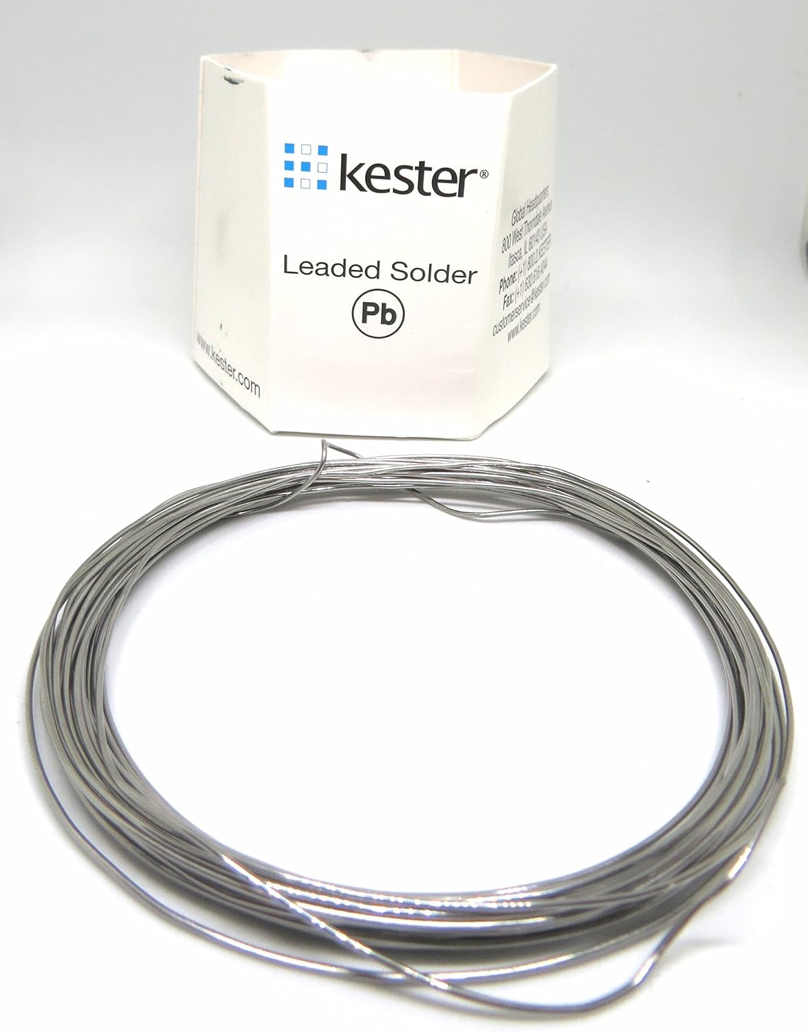 Kester 44 Rosin Core 100 Ft. Solder Wire .031" (.80mm) 63 Tin 37 Led