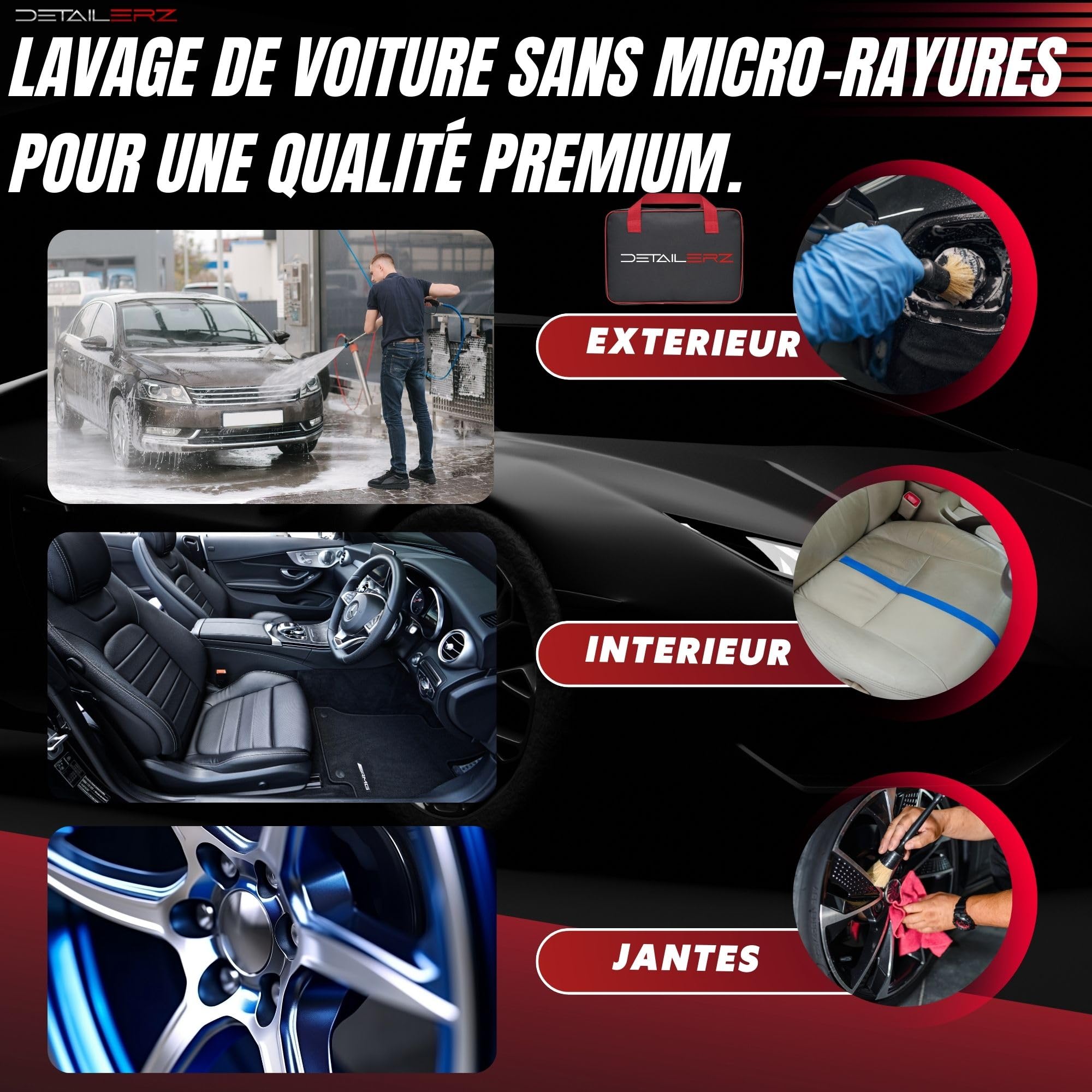 Reinigungsset für Autos
