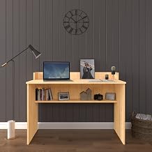 ASRA TREND Safir Me e Desen  M-01 Alt Rafl   al ma Masas  120x60 cm Bilgisayar Masas %100 MDFLAM Modern Ofis ve  renci Masas