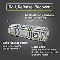 Vista 3 de TriggerPoint CORE - Rodillo de espuma para masaje con compresión más suave para ejercicio, tejido profundo y recuperación muscular - Alivia el dolor