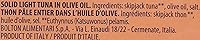 Vista 3 de Rio Mare Atún ligero sólido en aceite de oliva (paquete de 4, latas de 6 onzas)