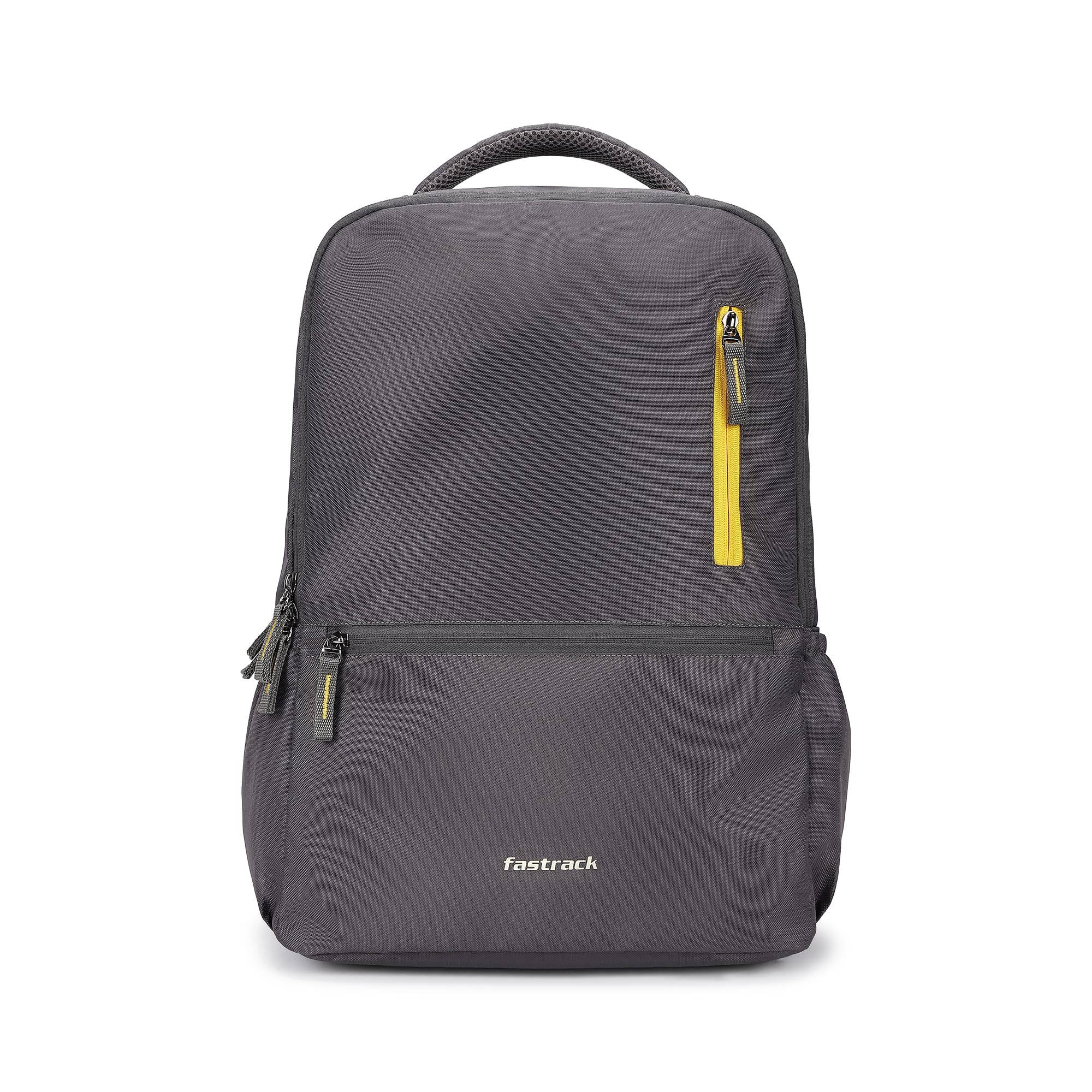 fastrack Haulpack Laptop Backpack for Men & Women | 15" Laptop Bag with Padded Sleeve | Durable Polyester Backpack | Dual Main Compartments with Organizer Pockets | 2 Quick Access Pockets-picture-2
