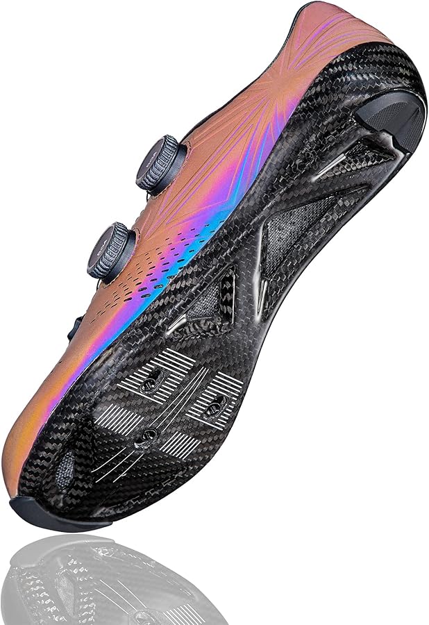 Amazon.com: Supacaz Kazze Carbon Road Shoe – Oil Slick Reflective