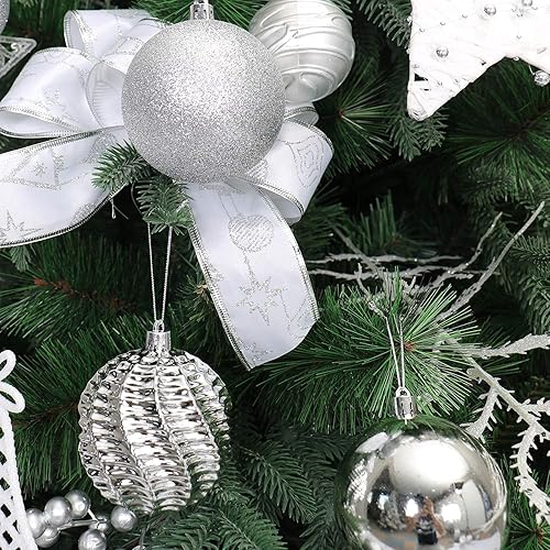 Miniatura 367 de XmasExp Juego de 24 mini esferas de Navidad inastillables para bolas de árbol de Navidad de 1.181 in/1.18 pulgadas (oro rosa)