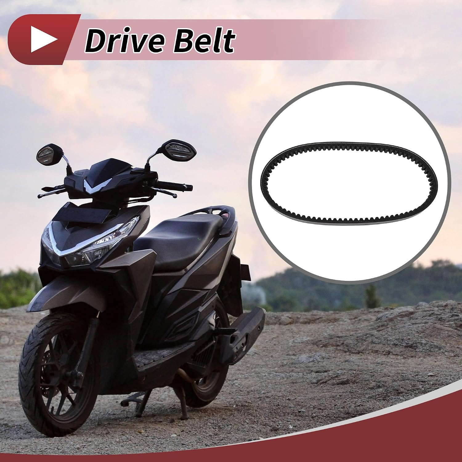 Drive Belt for Honda CH250 Elite 1985-1990 V-Belt No.23100KM1671