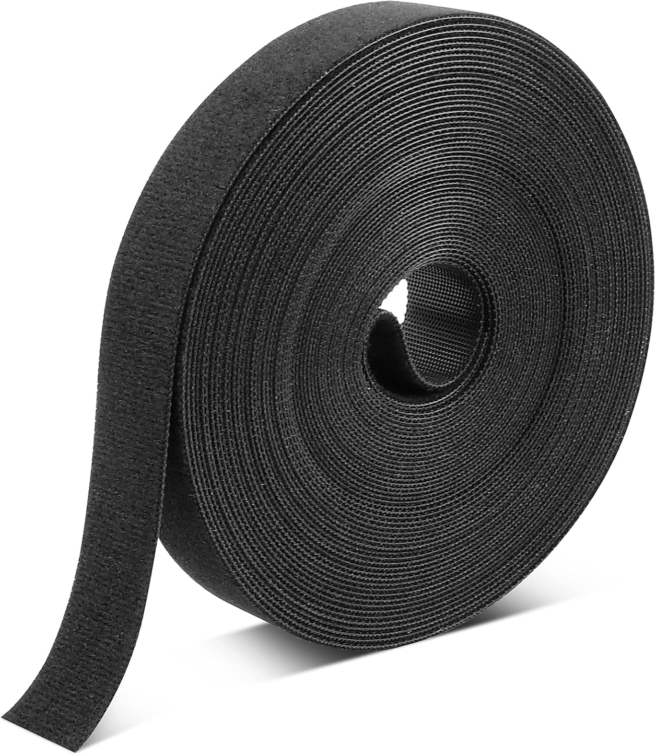 Hook and Loop Tape Sticky Strip Roll, 41ft Nylon Self