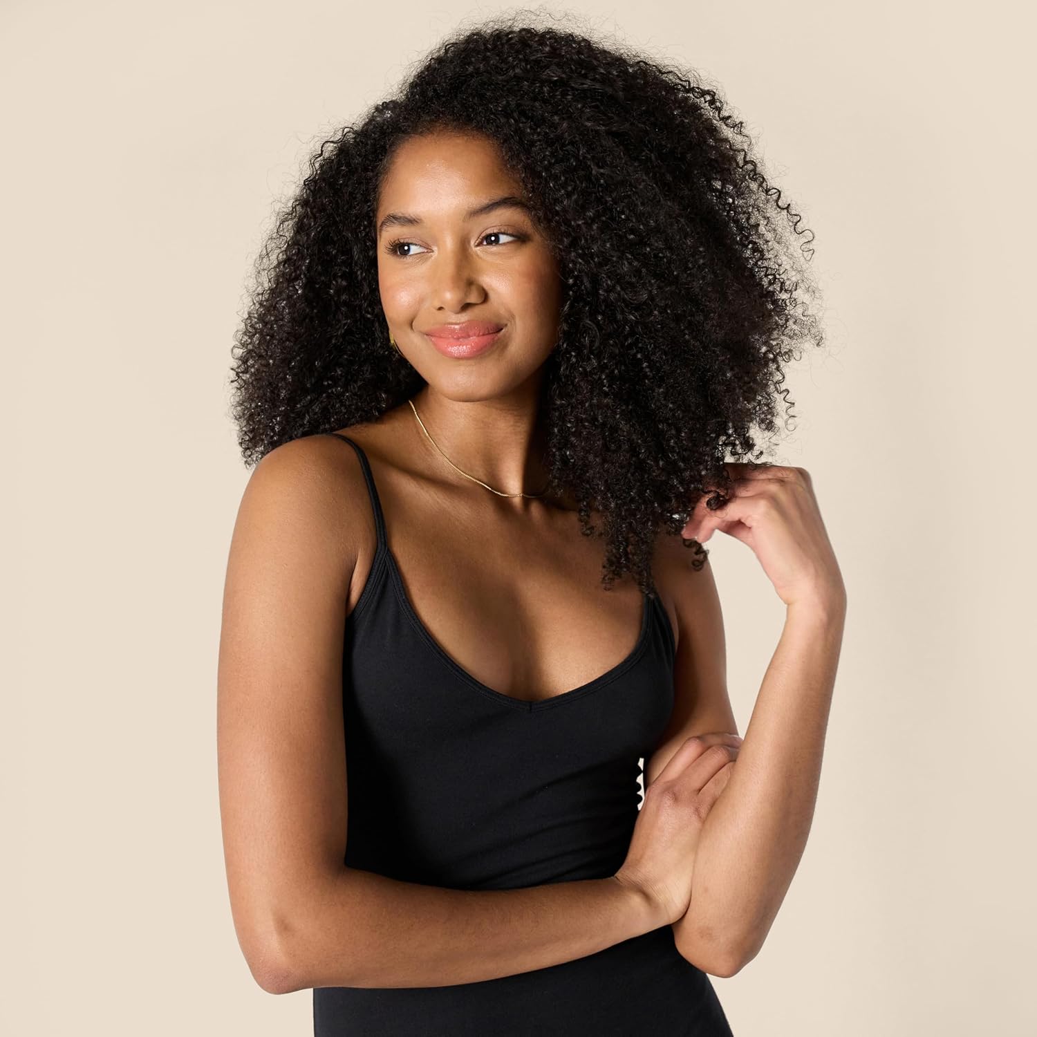 Amazon Essentials Women's Slim Fit Cotton Layering Slip Dress