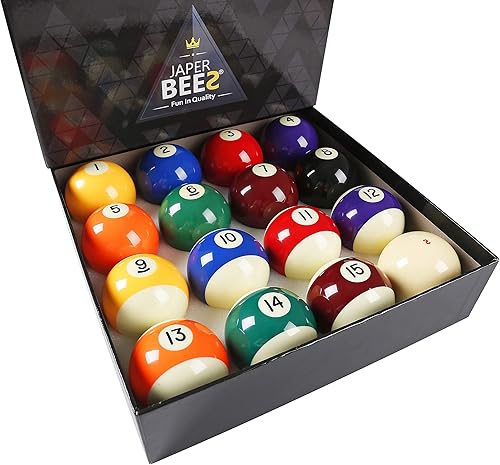 Miniatura 11 de JAPER BEES Juego de Bolas de Billar Bolas de Piscina Set de Billar
