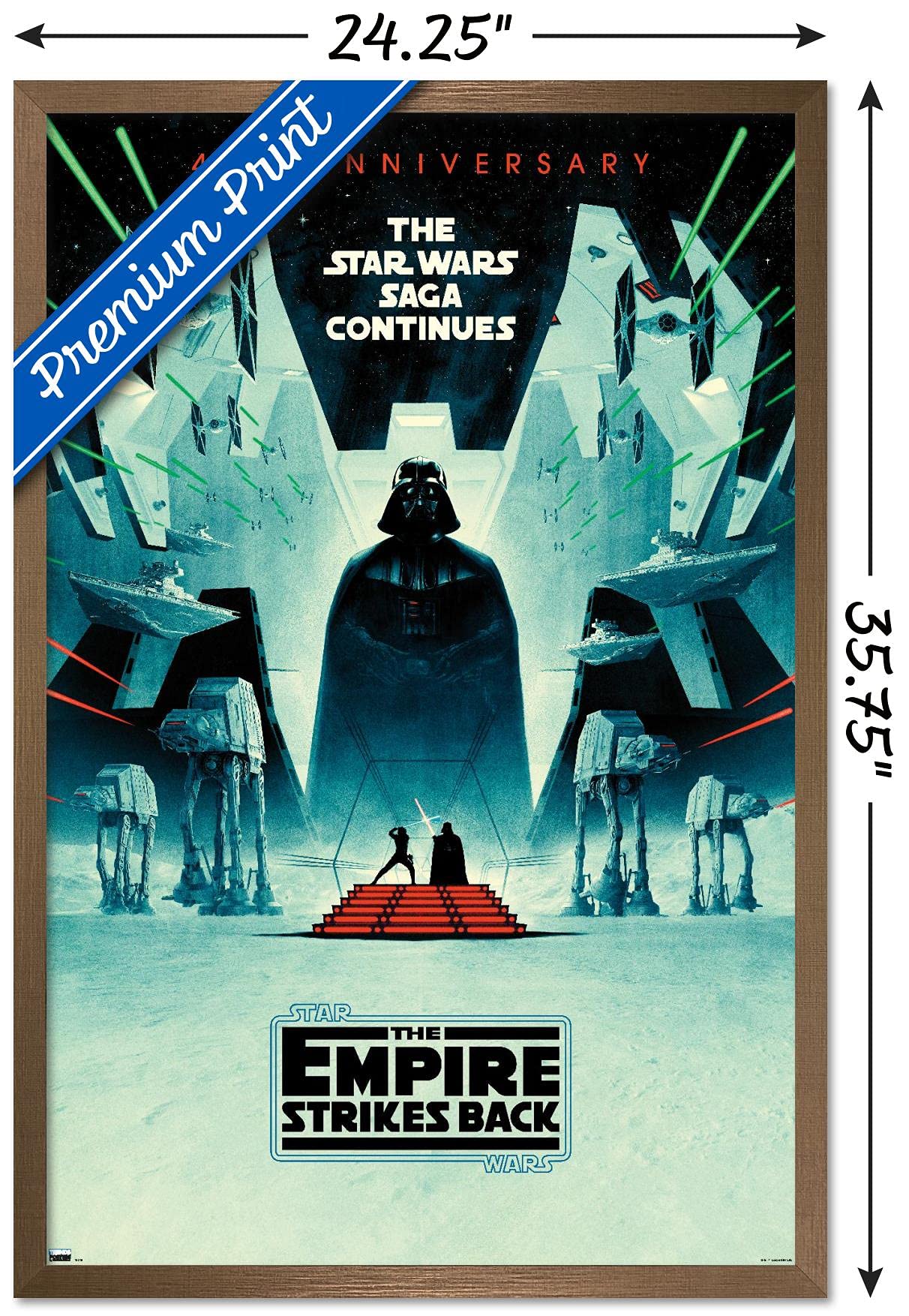 Amazon.com: Trends International Star Wars: The Empire Strikes