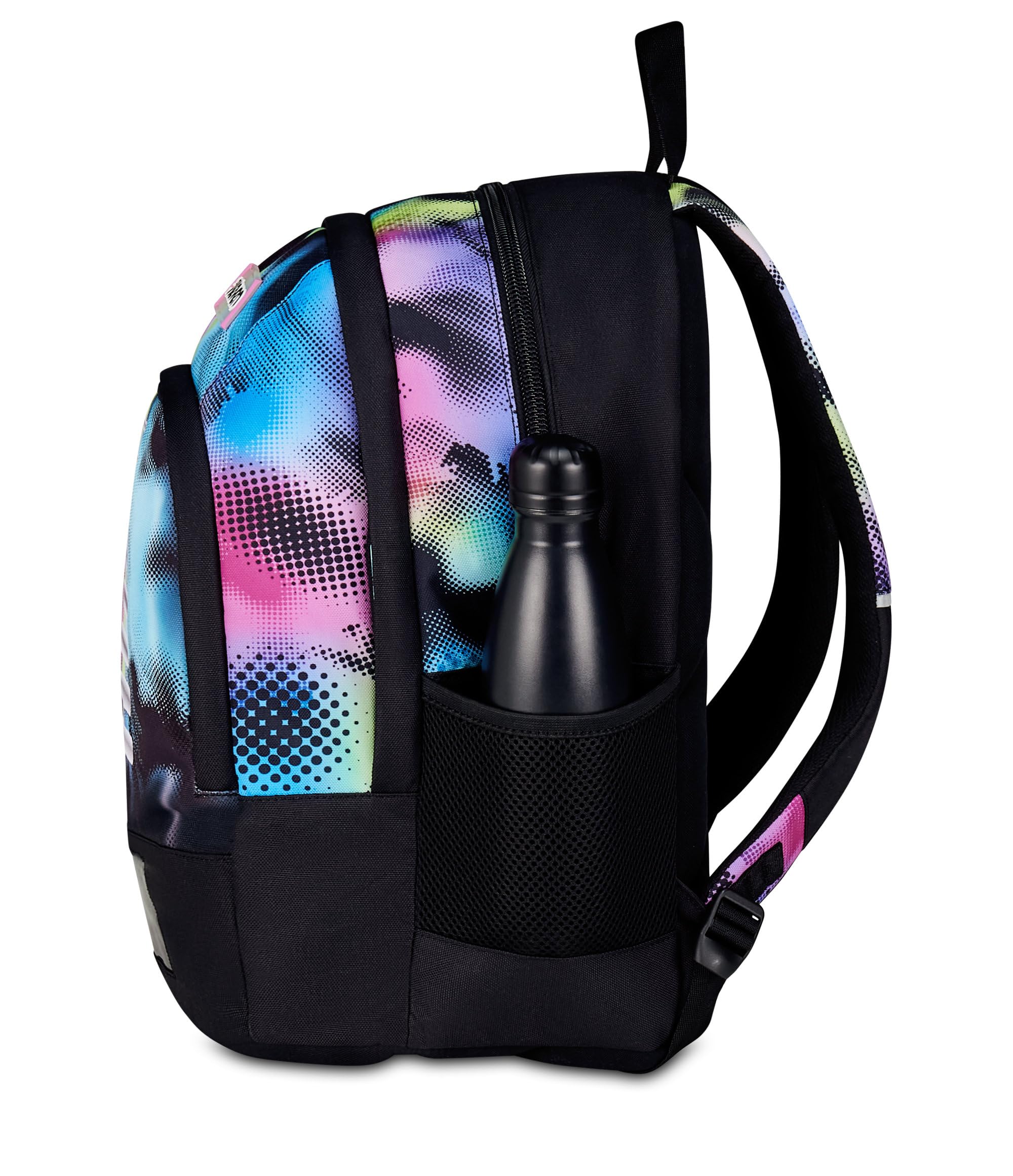 Seven Zaino Scuola Dual Write Down, Fucsia, Doppio Scomparto Da 31 Litri Di Capacità, Con Tasca Per PC, Tasca Per Borraccia e Tasca Con Organizer, Scuole Medie e Superiori, Per Ragazza