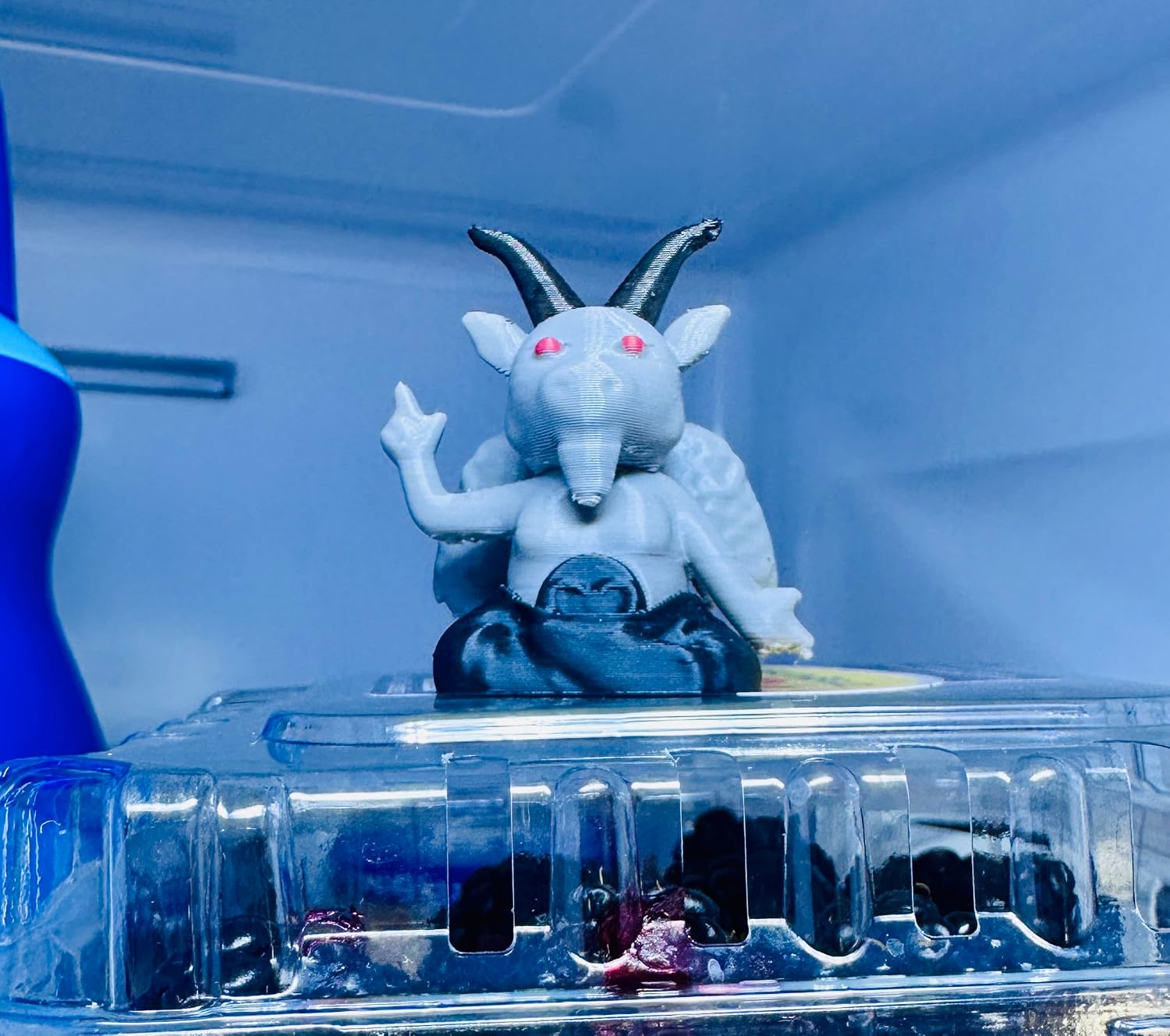 Lil Baphomet Figure 3D Print (5 Pack) Tiny Jesus Funny Humor Satan
