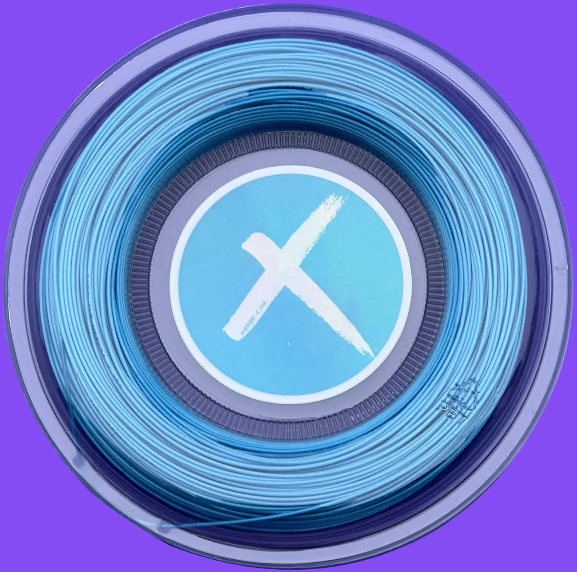 Toroline Wasabi X 17 Gauge 1.23mm Tennis String Mini Reel Neon Blue