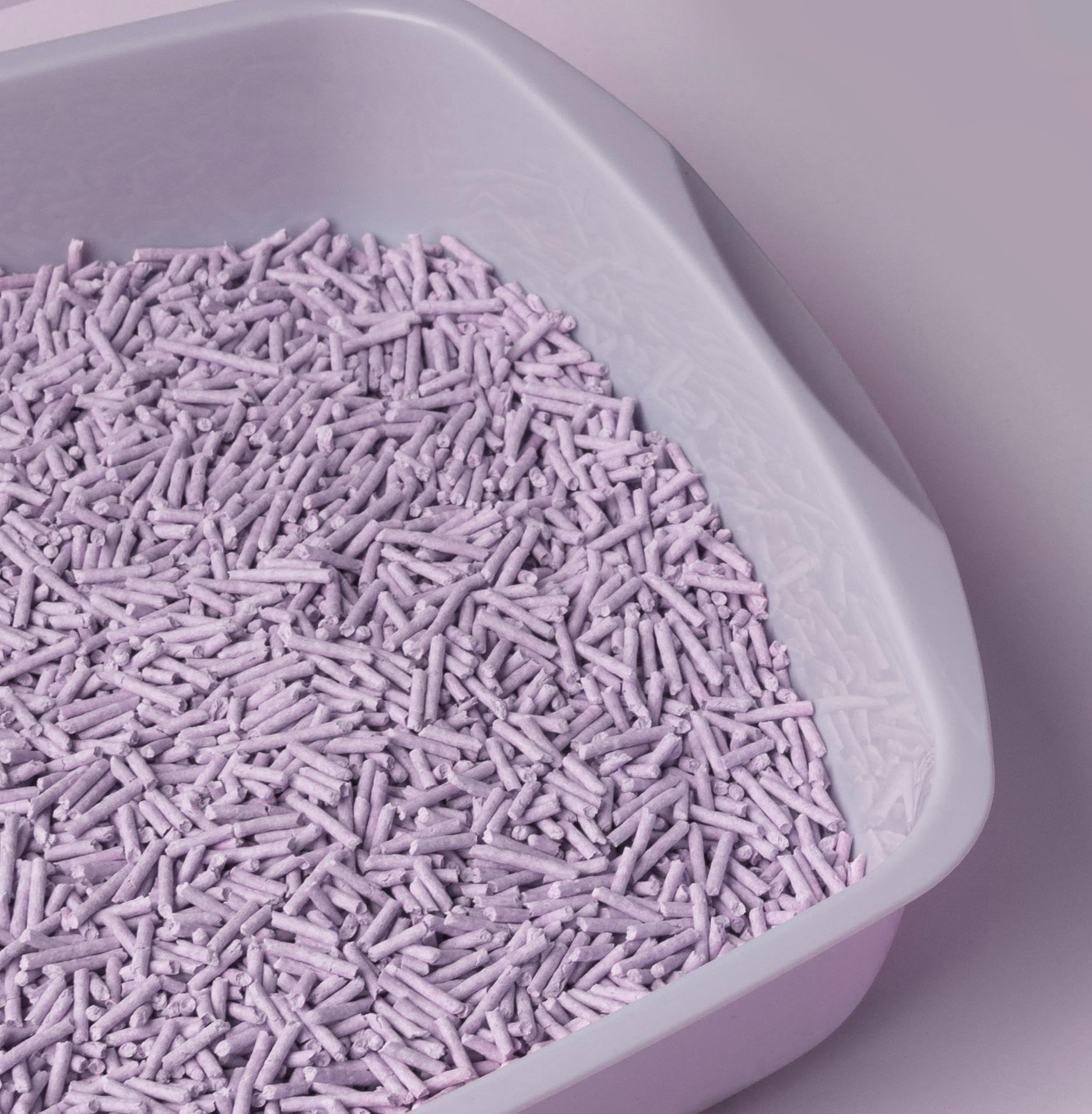 Cat&Rina BeNatural, lettiera per gatti al tofu da 5,5l Agglomerante e Vegetale. Fino a 30 giorni di utilizzo. Si smaltisce nell'organico o nel wc. Sabbia gatti anti odore Lavanda, 6 pezzi