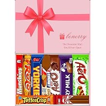 Benerry Chocolate Gift Box Hamper - 9 Treats Gift for Any Occasion - Assorted Sweet Box of Chocolates