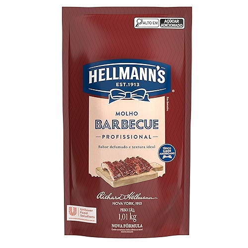 Hellmann'S Profissional Molho Barbecue Sabor Defumado 1,01Kg