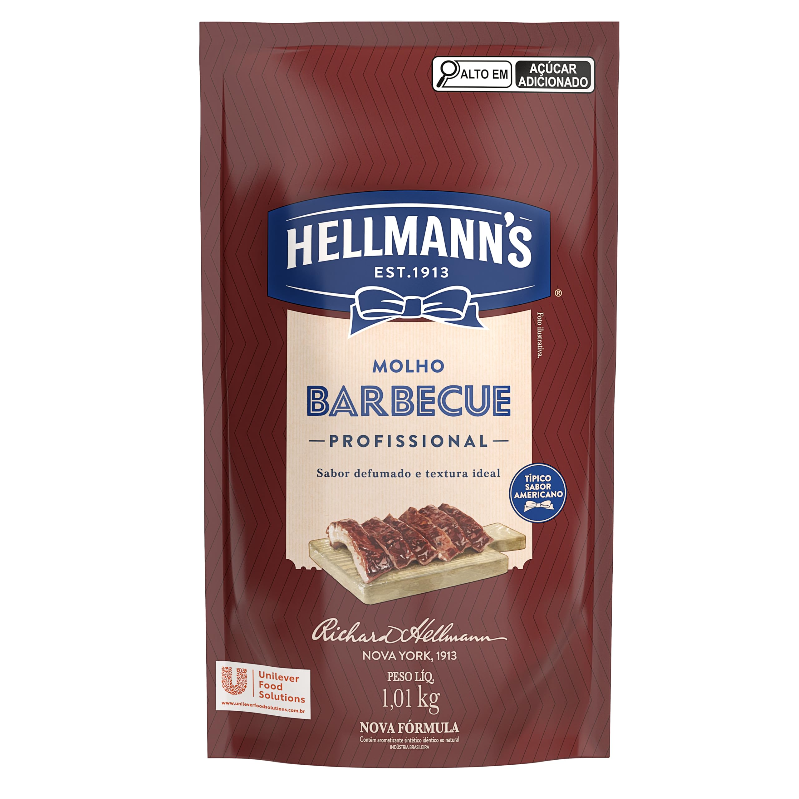 Hellmann'S Profissional Molho Barbecue Sabor Defumado 1,01Kg