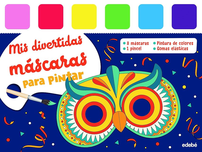 Portada de Mis divertidas máscaras para pintar
