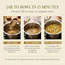 Krafted Millets Multi-Millet Khichdi – Instant One-Pot Meal | 4 Millets + Green Gram Dal, No White Rice | High Fibre, Low Sodium, Gluten-Free | Just Add Water & Pressure Cook | 350g x 1 gallery image