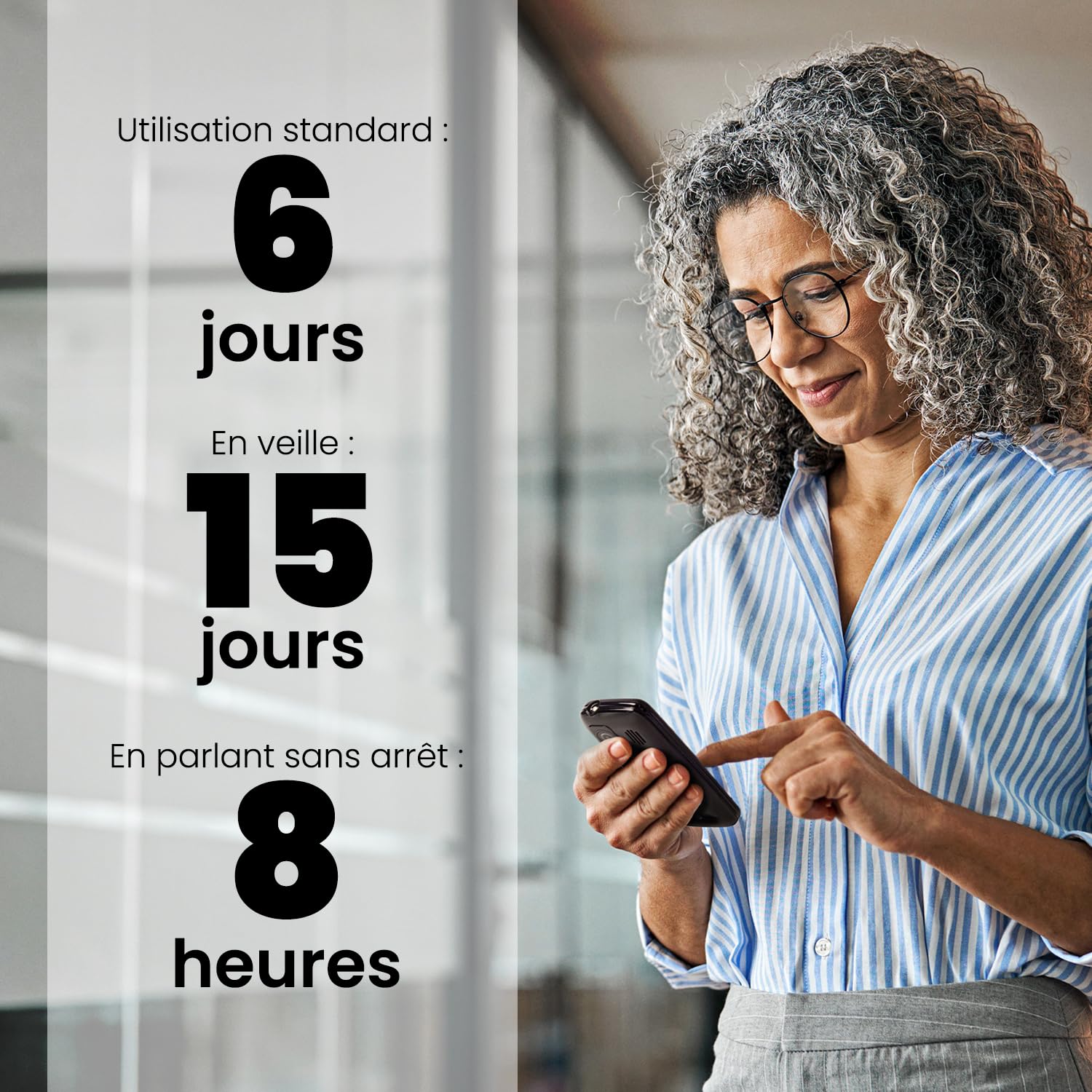 SPC Talk 2 – Téléphone Mobile Basique 4G | Batterie 6 Jours | Écran 1,8" | Volume Sonnerie 106 DB | Portable et léger, avec caméra, Lampe Torche et Radio FM | USB-C | 9 Contacts Rapides | Noir