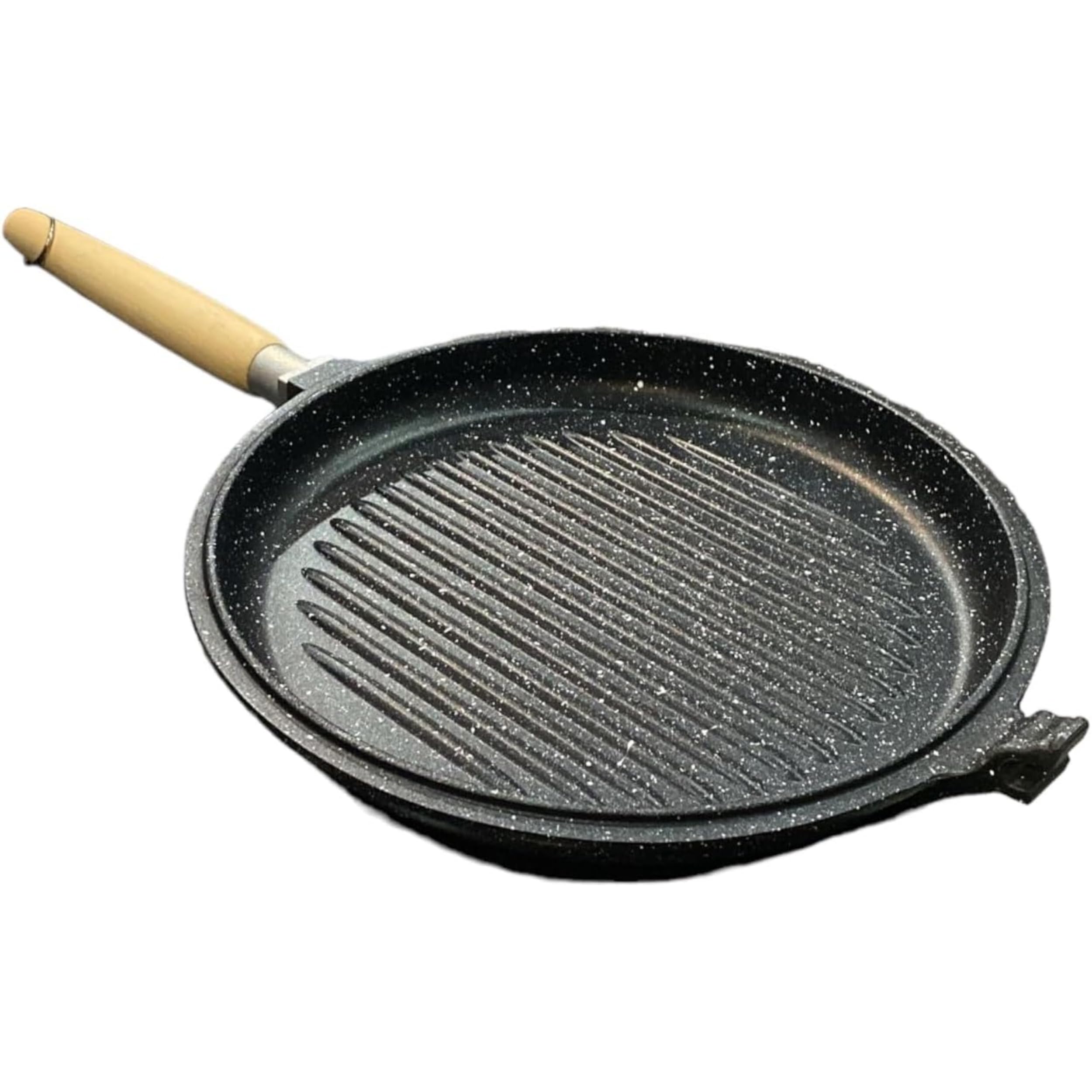 Fornetto 5 in 1 con Doppio Manico Estraibile – Pratico, Versatile e Salvaspazio, artigianale Made in Italy 32 cm