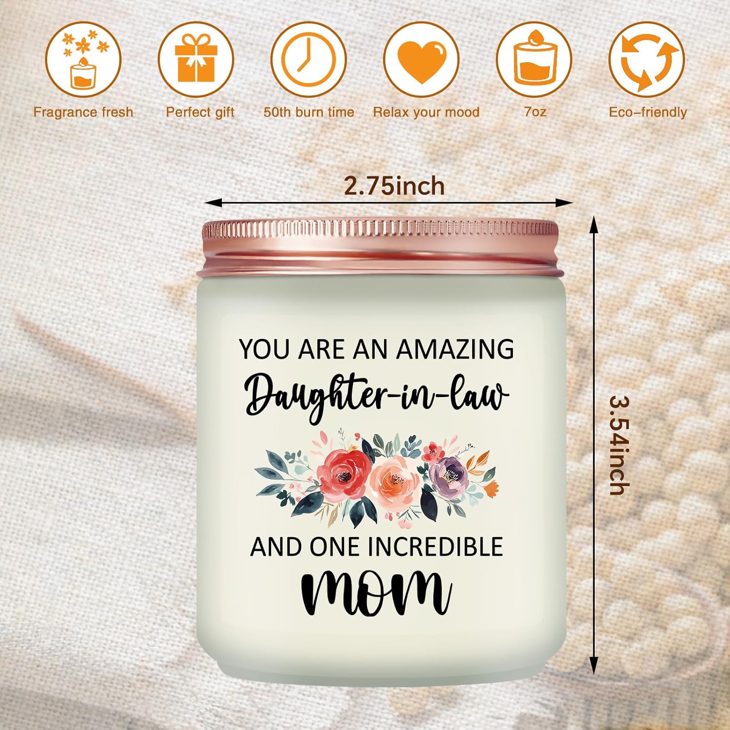 Daughter in Law Gifts Ideas - Birthday Mothers Day Christmas Gifts for Daughter in Law - Lavender Scented Candle - Image 5