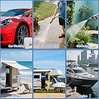 Vista 6 de Bomba de Agua para RV, Bomba de Presión de Agua de 12 V CC con Interruptor de Presión, Diafragma Autocebante 4.0 GPM 45 PSI, para RV, Marina, Yate