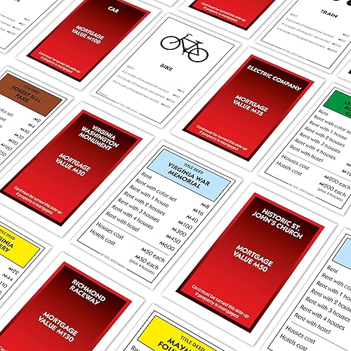 Miniatura 3 de Juego de mesa Monopoly - Edición Richmond: 2-6 jugadores Juegos de mesa familiares para niños y adultos, juegos de mesa para niños de 8 años en